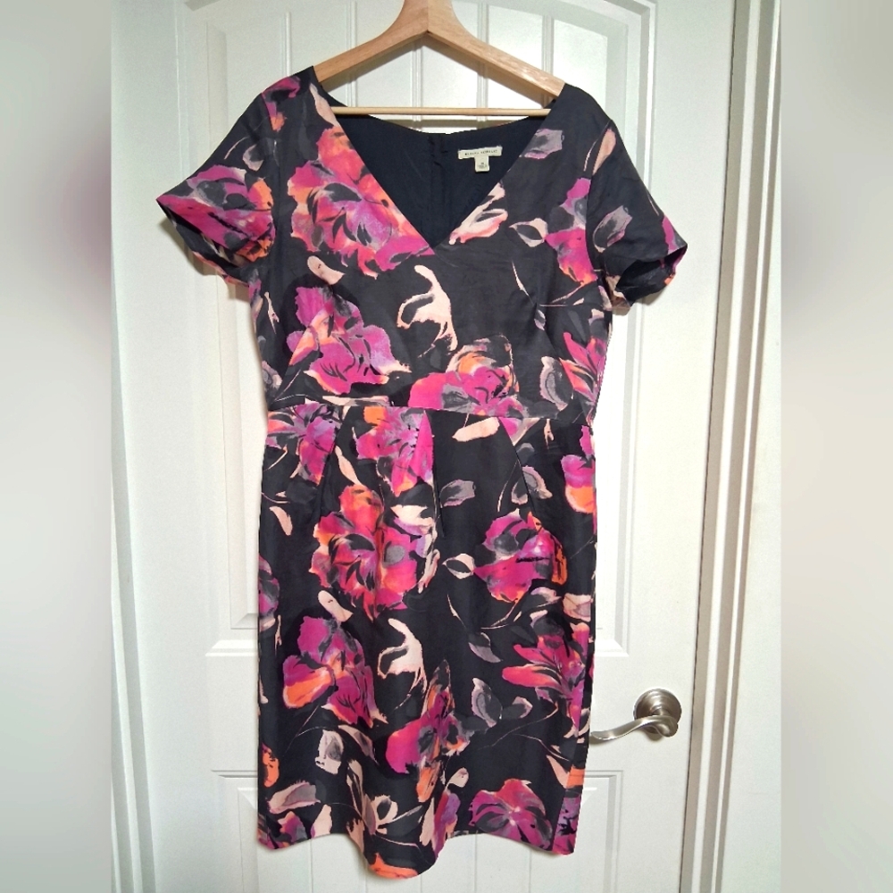Banana Republic Floral Watercolor Dress | Size 14